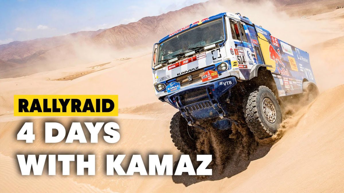 Dakar Trucks: 4 Days w/ The Kamaz Master Team In Kazakhstan - Robby